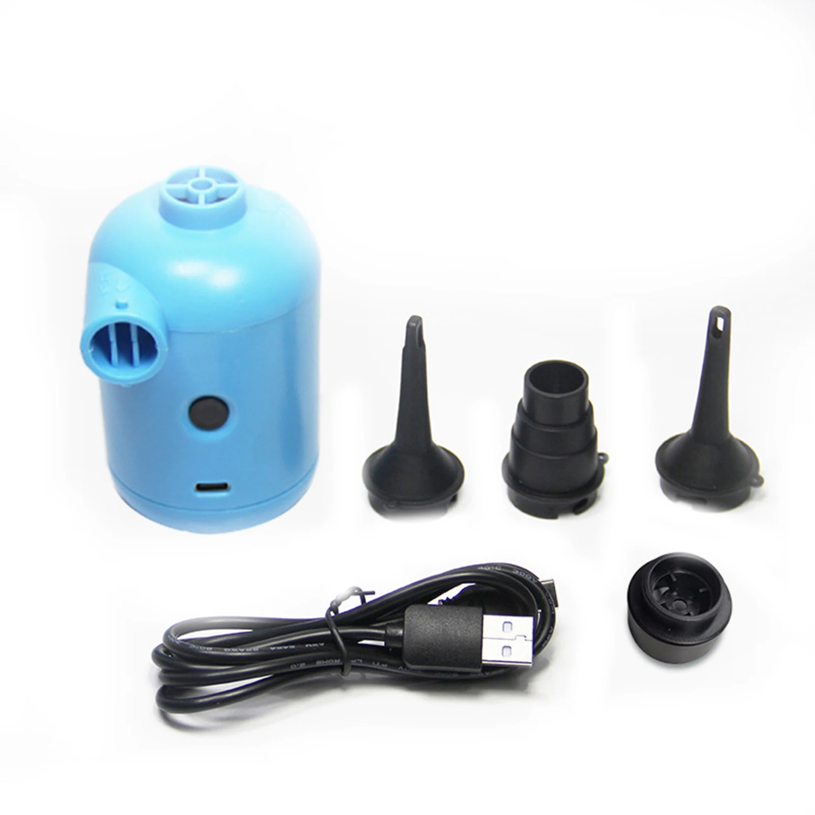 Electric Air Pump Multi-Function Usb Connector Rubber Boat Inflatable Bed Air Pump Portable And Fast Air Filling
Electric Air Pump Multi-Function Usb Connector Rubber Boat Inflatable Bed Air Pump Portable And Fast Air Filling