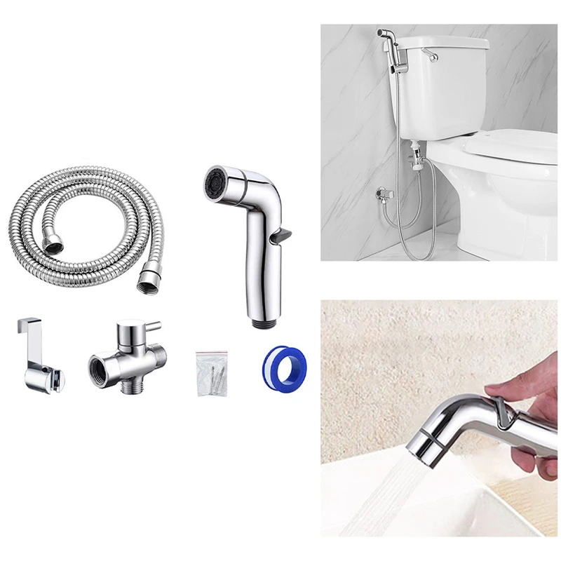 Bidet For Toilet Handheld Bidet Sprayer For Toilet Kit Bidet Attachment For Toilet Water Sprayer Sprayer Butt Cleaner
Bidet For Toilet Handheld Bidet Sprayer For Toilet Kit Bidet Attachment For Toilet Water Sprayer Sprayer Butt Cleaner