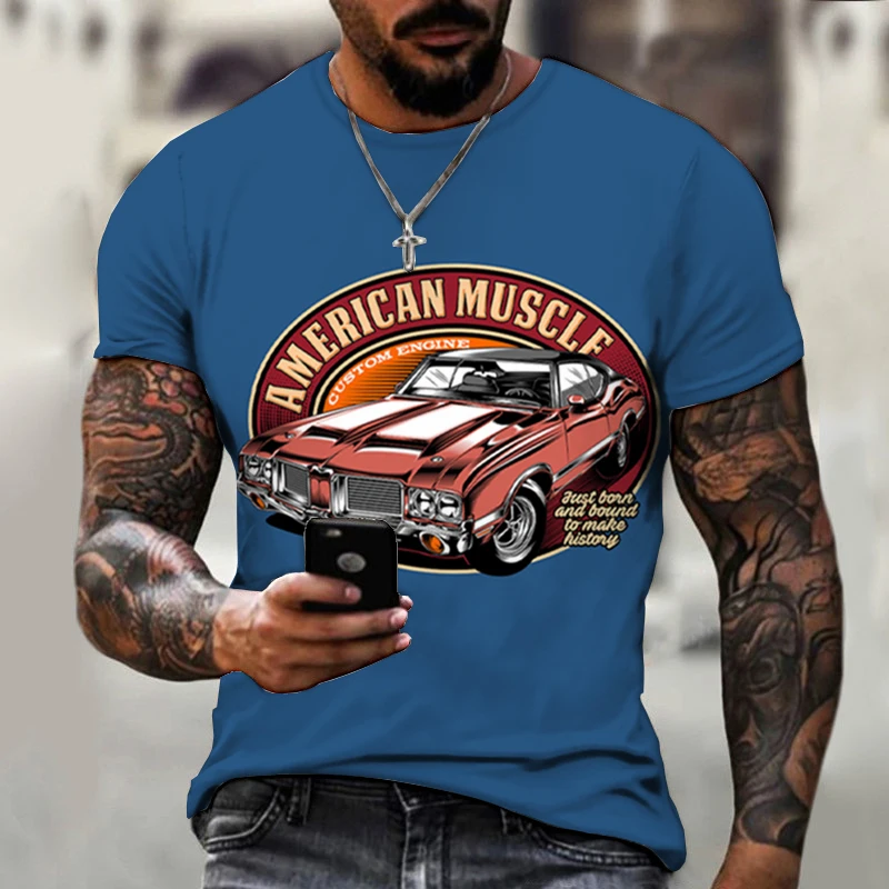 Men's T-shirt 3D Print Punk Racing Printing Cool Breathable Style Funny Tees Casual Tops Fashion Loose O-Neck Harajuku Oversized 
Men's T-shirt 3D Print Punk Racing Printing Cool Breathable Style Funny Tees Casual Tops Fashion Loose O-Neck Harajuku Oversized