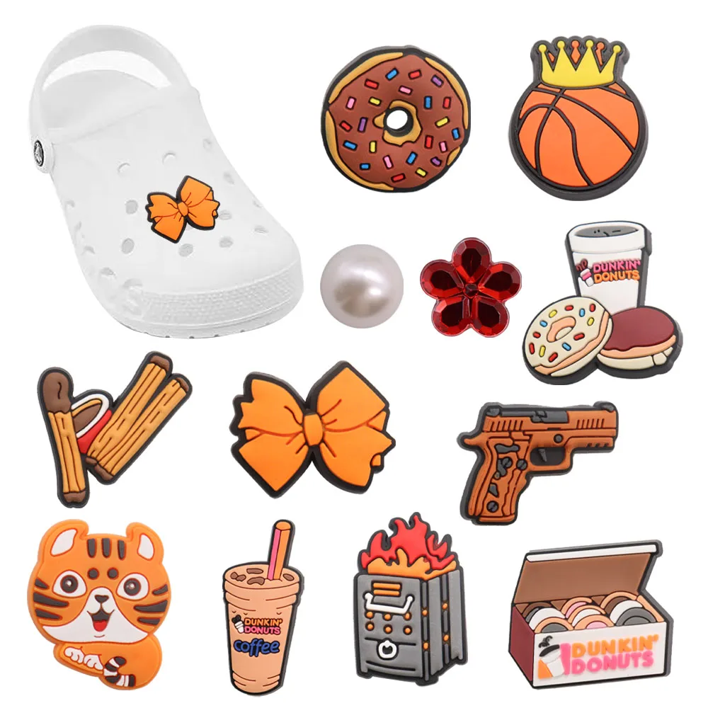 1-12Pcs PVC Donuts Basketball Crystal Shoes Buckle Decorations Rosette Shoe Accessories Fit Children Croc Jibz Backpack
1-12Pcs PVC Donuts Basketball Crystal Shoes Buckle Decorations Rosette Shoe Accessories Fit Children Croc Jibz Backpack