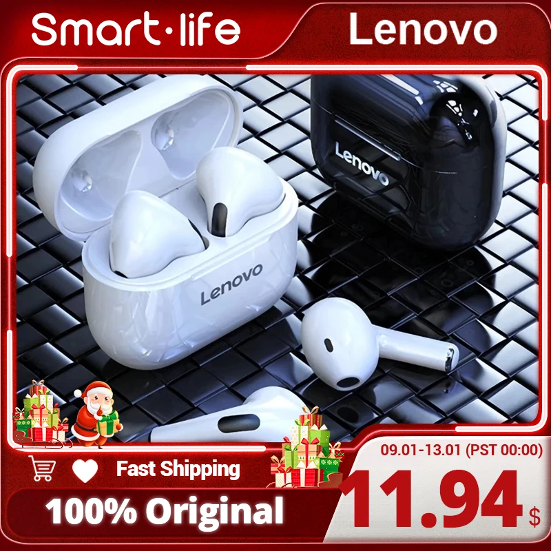 Беспроводные наушники Lenovo LP40, TWS, Bluetooth 5.0, двойное стерео, шумоподавление, насыщенный бас, сенсорное управление, длительный режим ожидания, а...
Беспроводные наушники Lenovo LP40, TWS, Bluetooth 5.0, двойное стерео, шумоподавление, насыщенный бас, сенсорное управление, длительный режим ожидания, а...