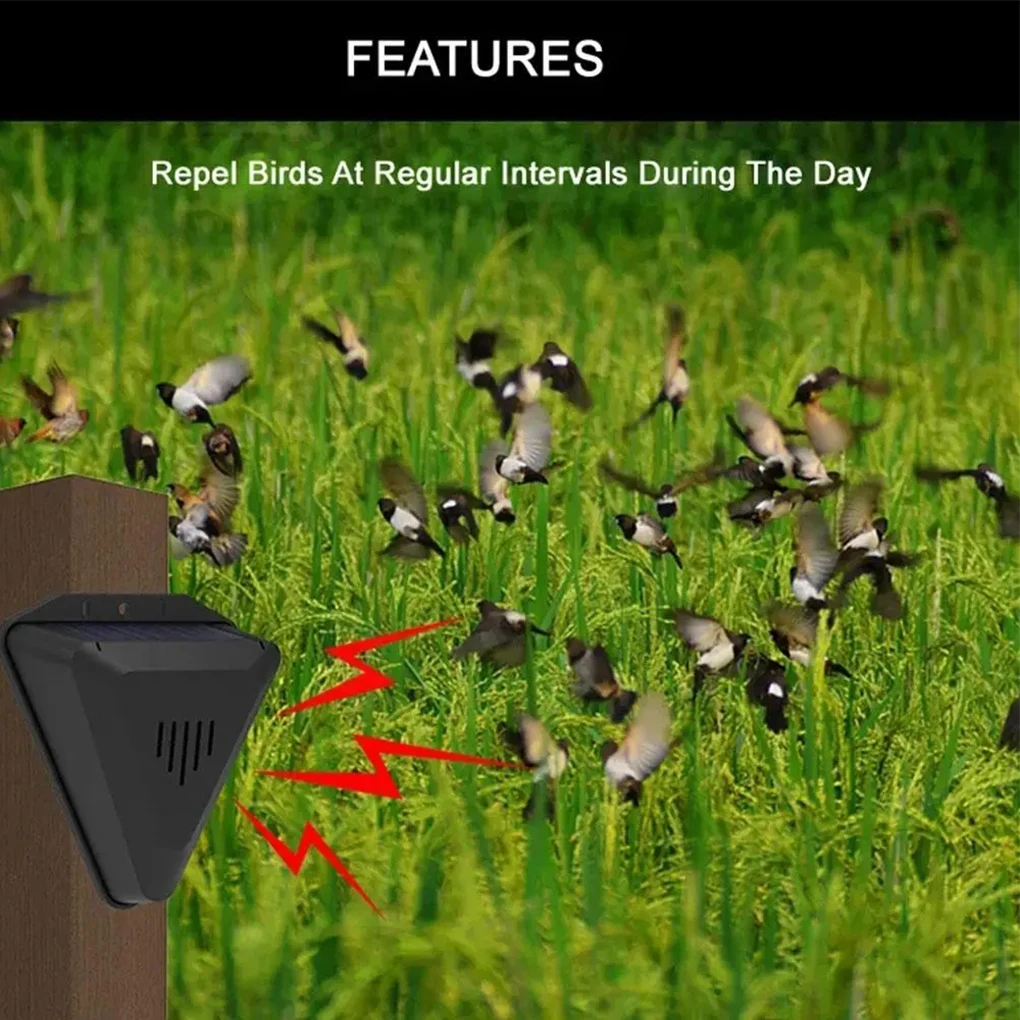 ABS Energy Saving Solar Alarm - Easy Installation Multi-Functional Low Power Consumption Solar Animal Repellents
ABS Energy Saving Solar Alarm - Easy Installation Multi-Functional Low Power Consumption Solar Animal Repellents
