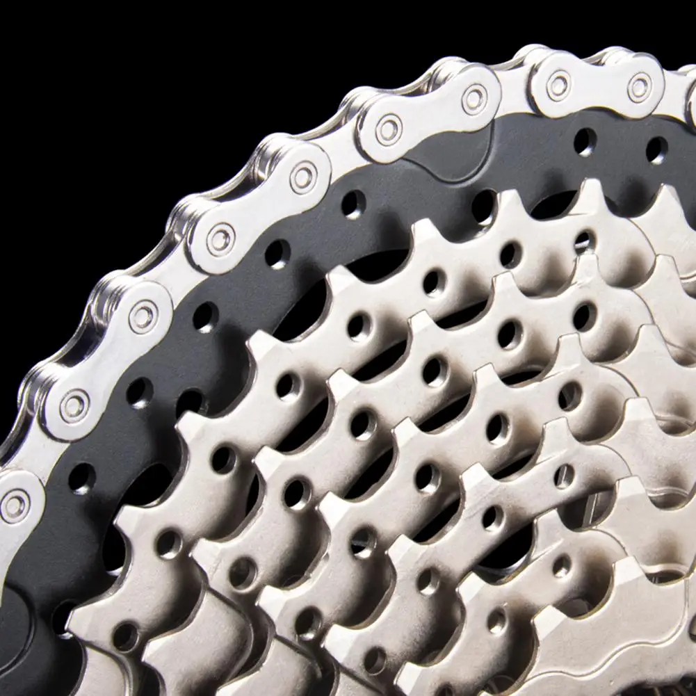 Bicycle Chain Lightweight High Strength Steel Replacement Practical Variable Speed Road Bike MTB Chain for Folding Bike
Bicycle Chain Lightweight High Strength Steel Replacement Practical Variable Speed Road Bike MTB Chain for Folding Bike