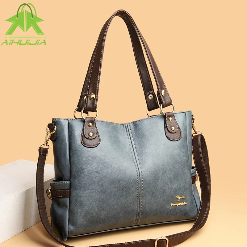 Pu Leather Casual Shoulder Crossbody Bags for Women 2022 New Luxury High Capacity Handbags Women Bags Designer Wild Totes Bag
Pu Leather Casual Shoulder Crossbody Bags for Women 2022 New Luxury High Capacity Handbags Women Bags Designer Wild Totes Bag