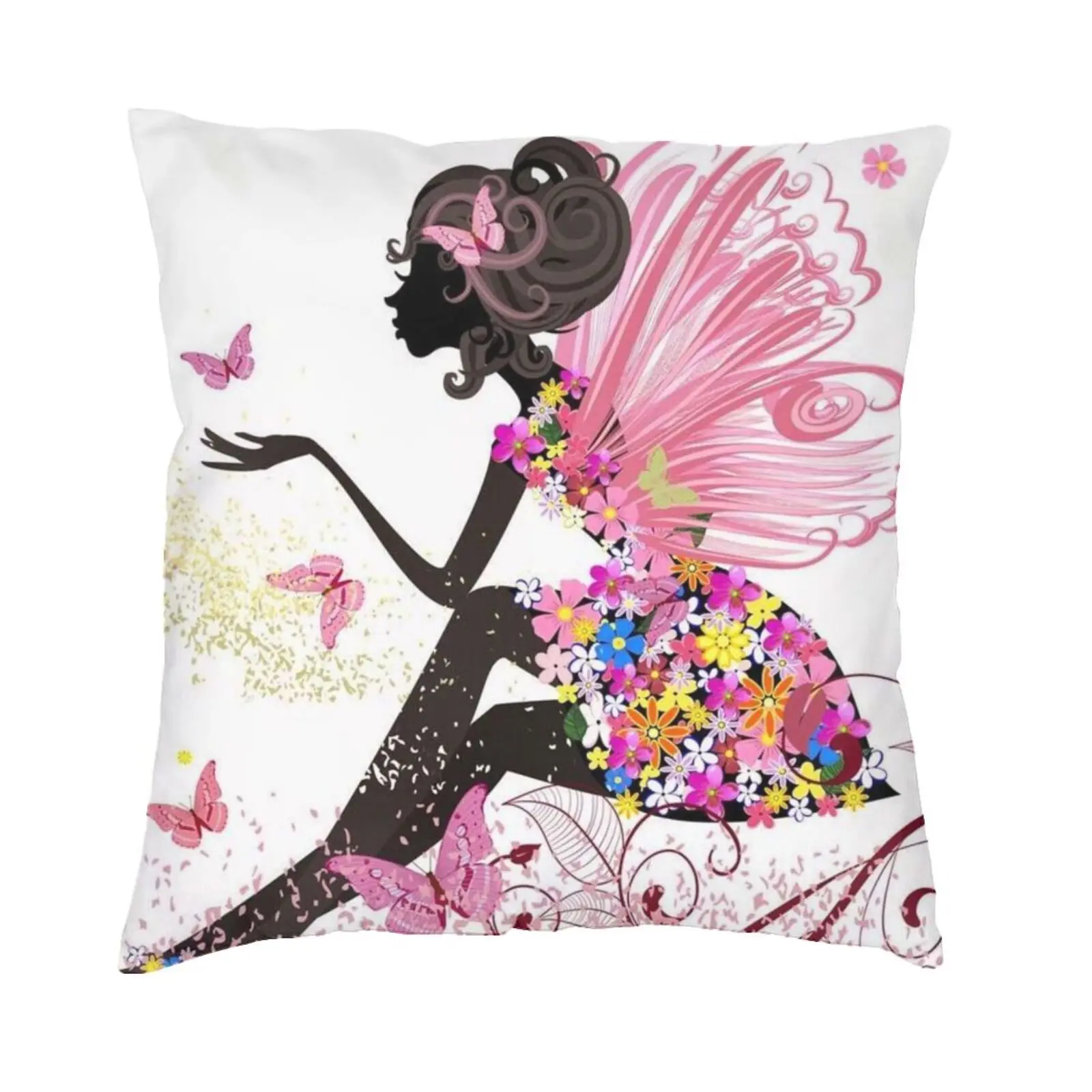 2022 Pop Pink Colorful Butterfly Elf Square Micro Fleece Pillowcase Hidden Zipper Bed Sofa Living Room Car Office 18x18 Inc
2022 Pop Pink Colorful Butterfly Elf Square Micro Fleece Pillowcase Hidden Zipper Bed Sofa Living Room Car Office 18x18 Inc