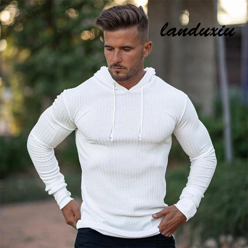 New Fashion Winter Hooded Sweater Warm Turtleneck Mens Sweaters Slim Fit Pullover Classic Knitwear Pull landuxiu
New Fashion Winter Hooded Sweater Warm Turtleneck Mens Sweaters Slim Fit Pullover Classic Knitwear Pull landuxiu