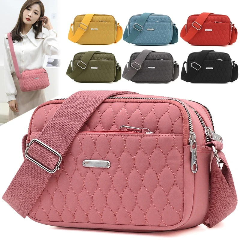 Women's Crossbody Shoulder Bag Nylon Small Handbag Leisure Messenger Bag Casual Tote Waterproof Outdoor Wallet Phone Bag
Women's Crossbody Shoulder Bag Nylon Small Handbag Leisure Messenger Bag Casual Tote Waterproof Outdoor Wallet Phone Bag