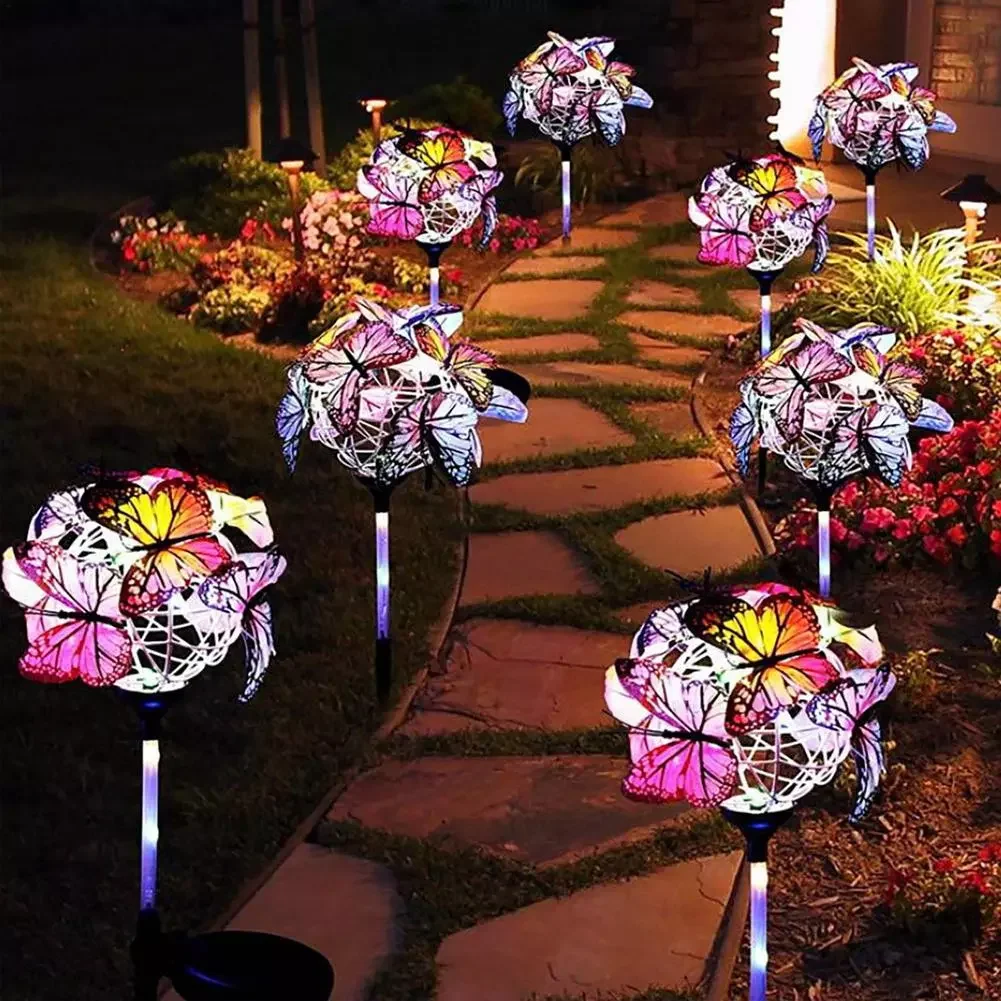 NEW2023 Butterflies Solar Led Lights Garden Stake Outdoor Lawn Lamps Solar Garden Lawn Landscape Pathway Lights Decoration
NEW2023 Butterflies Solar Led Lights Garden Stake Outdoor Lawn Lamps Solar Garden Lawn Landscape Pathway Lights Decoration