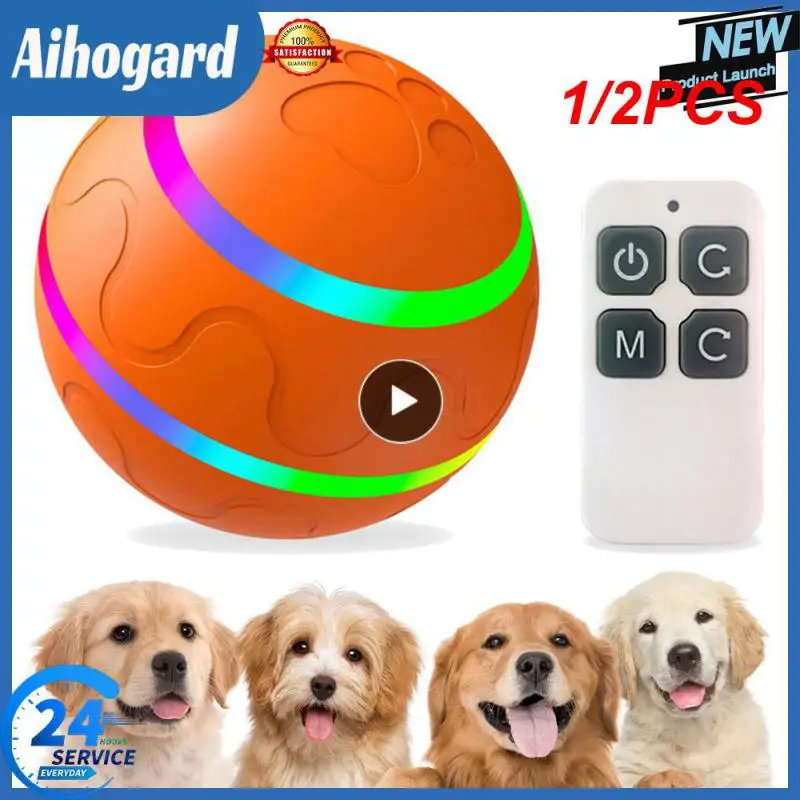 1/2PCS Smart Toy Ball Dog Cat Usb Rechargeable Funny Rolling Ball Electric Automatic Rotation Jumping Play Interactive Pet
1/2PCS Smart Toy Ball Dog Cat Usb Rechargeable Funny Rolling Ball Electric Automatic Rotation Jumping Play Interactive Pet