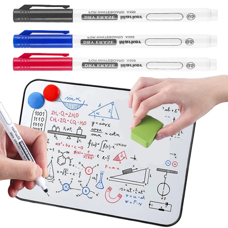 Extremely Thin Erasable Whiteboard Pen 0.5MM/0.7MM/1.0MM Waterproof Dry Erasing Pencil Drawing Office Examination Marker Pen
Extremely Thin Erasable Whiteboard Pen 0.5MM/0.7MM/1.0MM Waterproof Dry Erasing Pencil Drawing Office Examination Marker Pen