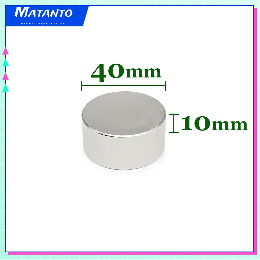 1/2PCS 40x20 mm Thick Rare Earth Neodymium Magnet 40x20mm Big Strong Round Magnets N35 Permanent Disc Search Magnet 40*20
1/2PCS 40x20 mm Thick Rare Earth Neodymium Magnet 40x20mm Big Strong Round Magnets N35 Permanent Disc Search Magnet 40*20