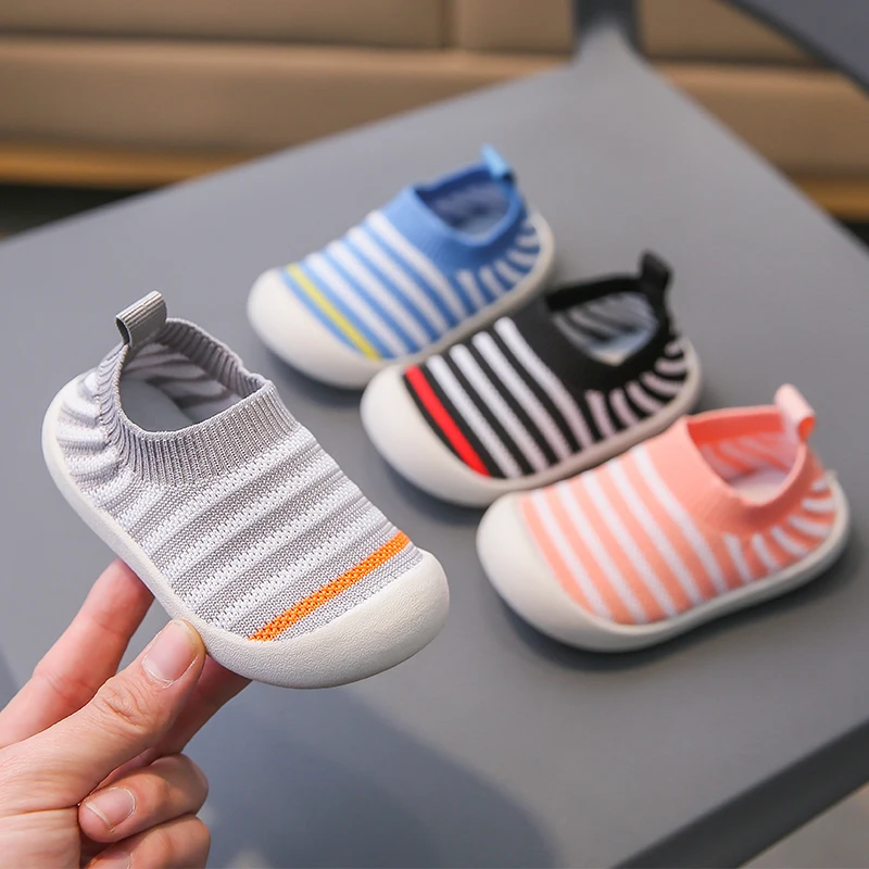 Spring Summer Infant Toddler Shoes Baby Girls Boys Casual Mesh Shoes Soft Rubber Bottom Children Slip-on Stripe First Walker
Spring Summer Infant Toddler Shoes Baby Girls Boys Casual Mesh Shoes Soft Rubber Bottom Children Slip-on Stripe First Walker