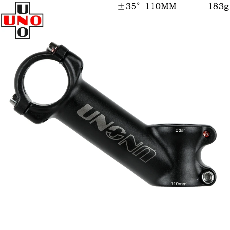 UNO AL6061 Aluminum Alloy 31.8mm Bar 7/17/35 Degree MTB Bike Stem 60-130mm Small Logo Bicycle Parts
UNO AL6061 Aluminum Alloy 31.8mm Bar 7/17/35 Degree MTB Bike Stem 60-130mm Small Logo Bicycle Parts