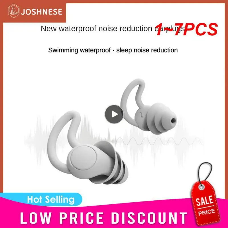 1~7PCS Soundproof Sound Blocking Reusable Travel Earplugs Ear Muffs Soft Swimming Protection
1~7PCS Soundproof Sound Blocking Reusable Travel Earplugs Ear Muffs Soft Swimming Protection