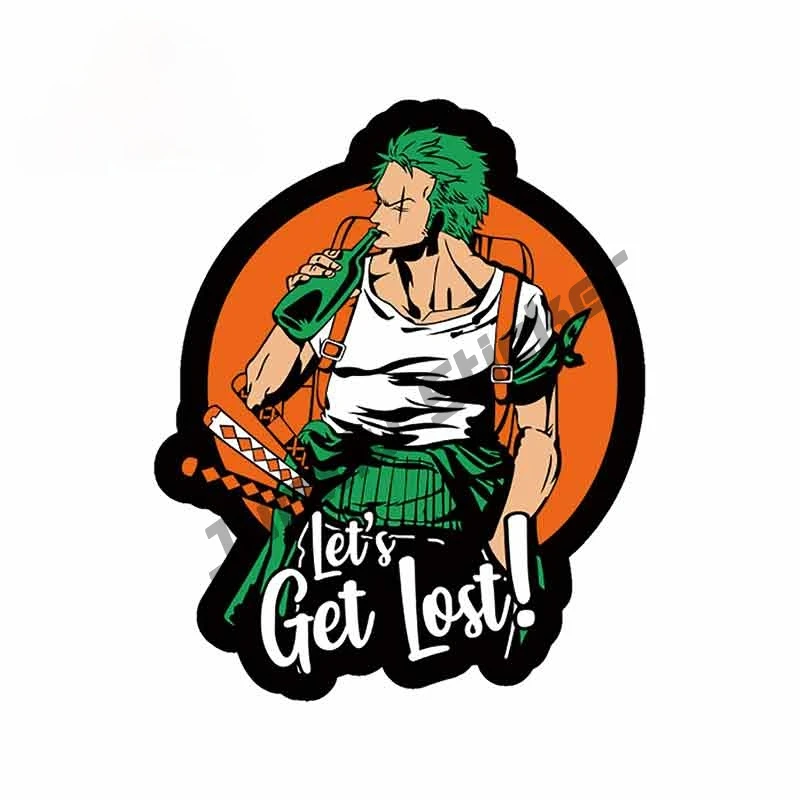 Personality Creative Roronoa Zoro Car Stickers Bumper Trunk Laptop Windshield Surfboard Fine Decal Car Accessories PVC13x11cm
Personality Creative Roronoa Zoro Car Stickers Bumper Trunk Laptop Windshield Surfboard Fine Decal Car Accessories PVC13x11cm