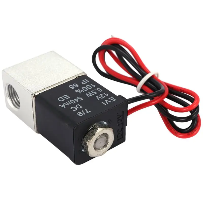 DC12V Solenoid Valve 1/4 Inch 2 Way Normally Closed Direct-Acting Pneumatic Valves For Water Air Gas
DC12V Solenoid Valve 1/4 Inch 2 Way Normally Closed Direct-Acting Pneumatic Valves For Water Air Gas
