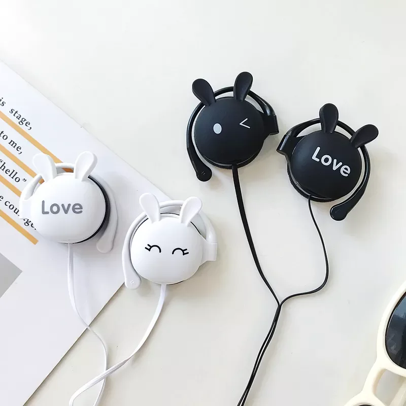 3.5 MM Cute Cartoon Rabbit Ear Hook Wired Earphone Sport Running Stereo Headphones Noise Reduction Headset For Children Girls
3.5 MM Cute Cartoon Rabbit Ear Hook Wired Earphone Sport Running Stereo Headphones Noise Reduction Headset For Children Girls