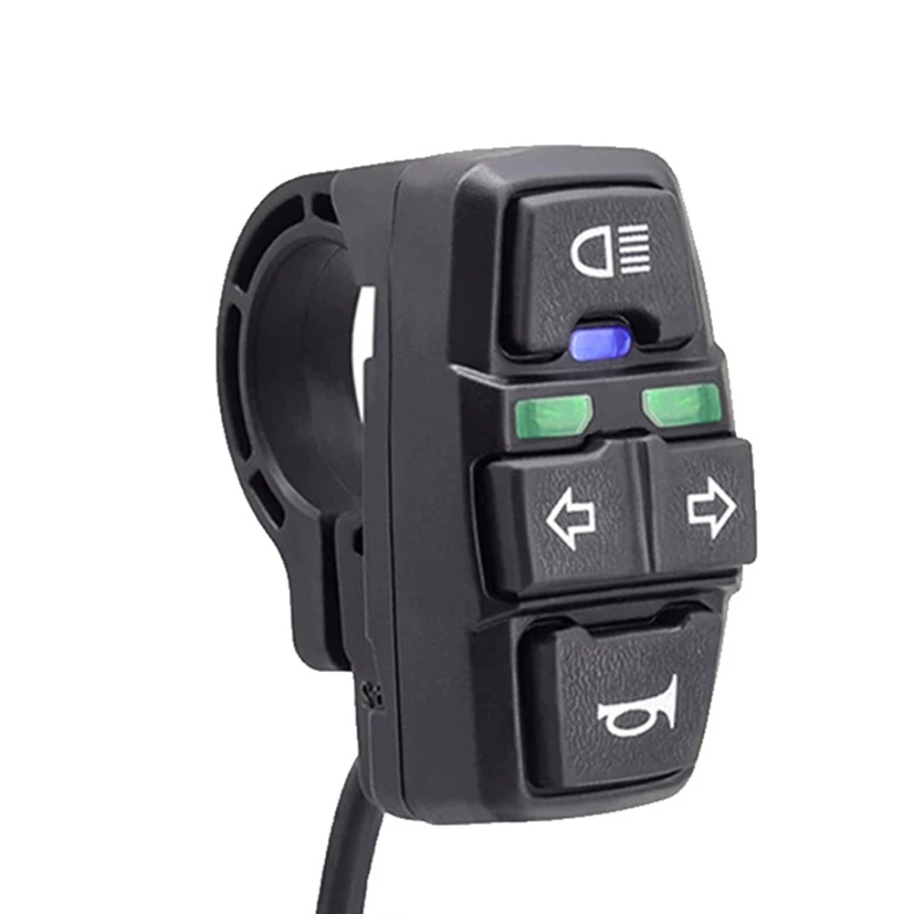 E-Bike DK336 Frontlight+Horn+Turning Light Switch For Mountain Bike Scooter Electric Vehicle Three-in-one Switch 36v48v Headligh
E-Bike DK336 Frontlight+Horn+Turning Light Switch For Mountain Bike Scooter Electric Vehicle Three-in-one Switch 36v48v Headligh
