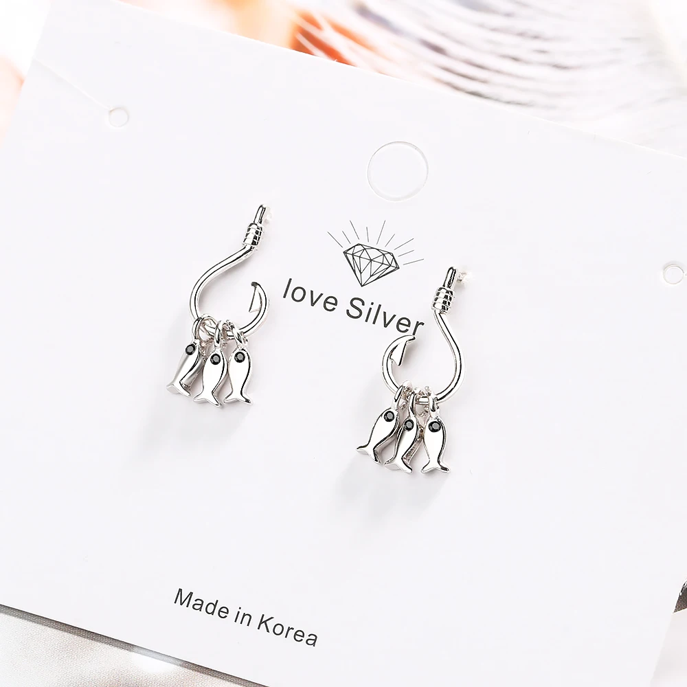 Todorova Cute Small Three Fish Stud Earrings For Women Fashion Jewelry Lovely Animal Fish Tassel Earrings Female Ear Accessories
Todorova Cute Small Three Fish Stud Earrings For Women Fashion Jewelry Lovely Animal Fish Tassel Earrings Female Ear Accessories