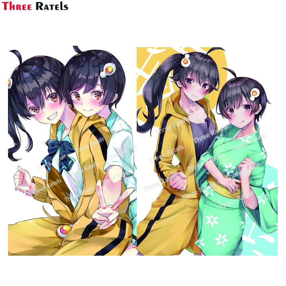 Наклейки Three Ratels H659 Araragi Karen и Araragi Tsukihi Monogatari для автомобиля, декор для ноутбука, виниловый материал
Наклейки Three Ratels H659 Araragi Karen и Araragi Tsukihi Monogatari для автомобиля, декор для ноутбука, виниловый материал