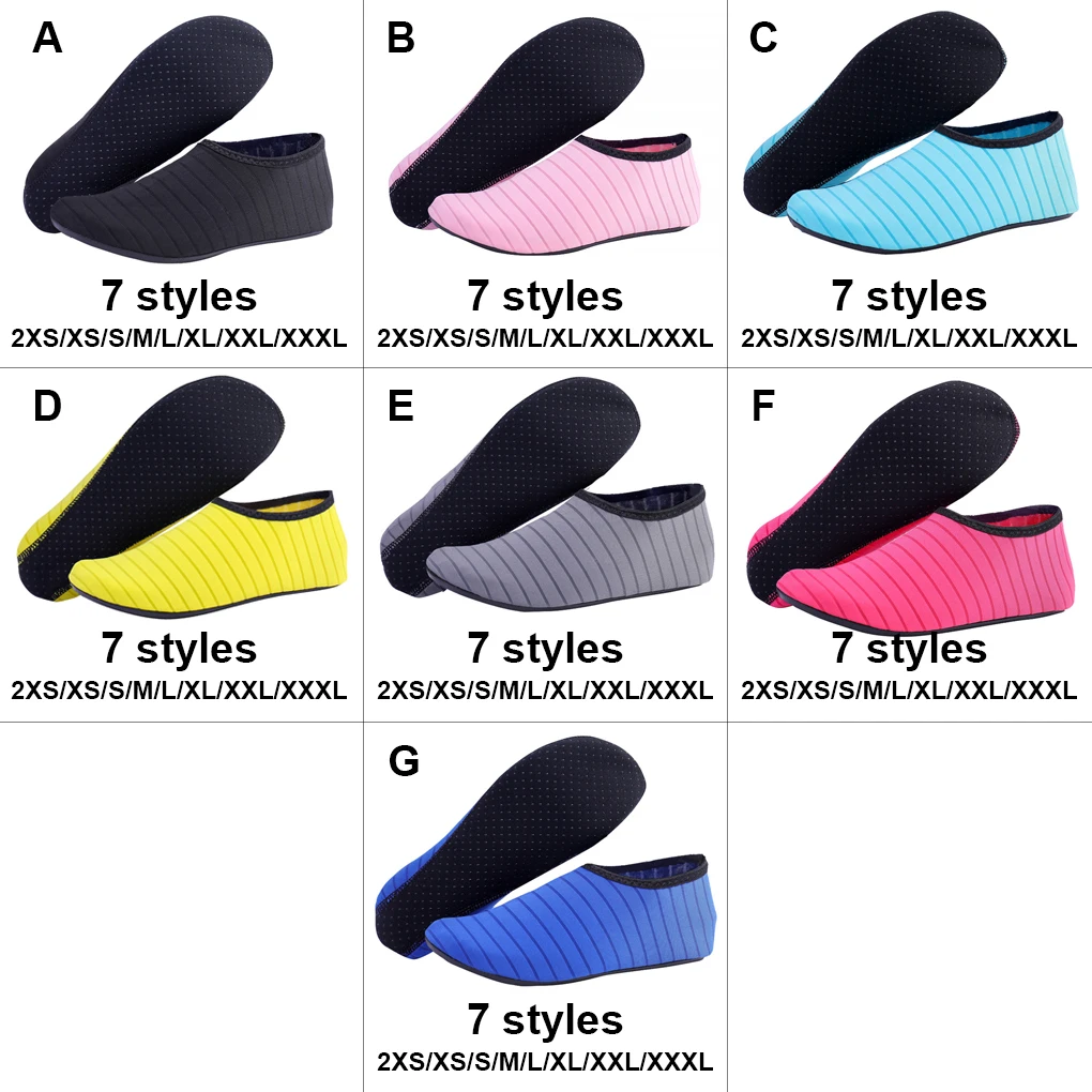 1 Pair Beach Shoes Ant-slip Quick Dry Barefoot Socks Outdoor Water Sports Comforatable Drafting Sneaker Black S
1 Pair Beach Shoes Ant-slip Quick Dry Barefoot Socks Outdoor Water Sports Comforatable Drafting Sneaker Black S