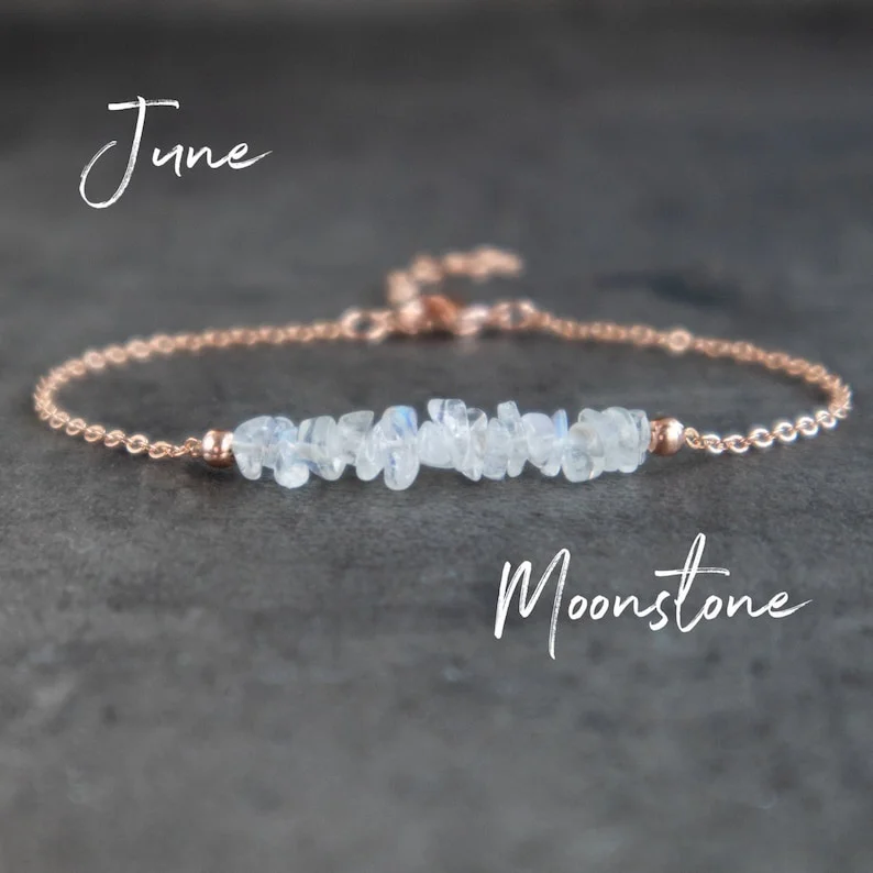 Raw Moonstone Bracelet, Raw Crystal Bracelet , Rainbow Moonstone Bracelet, June Birthstone Bracelets for Women, Gifts for Women
Raw Moonstone Bracelet, Raw Crystal Bracelet , Rainbow Moonstone Bracelet, June Birthstone Bracelets for Women, Gifts for Women