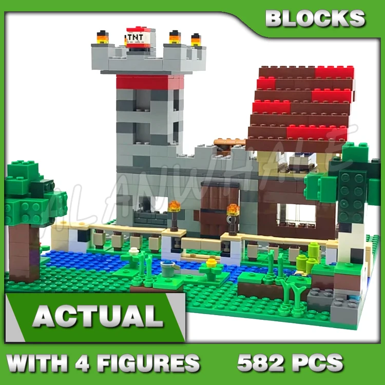 582pcs Game My World The Crafting Box 3.0 Castle farm 3 Alternative builds 11478 Building Blocks Toys Compatible With Model
582pcs Game My World The Crafting Box 3.0 Castle farm 3 Alternative builds 11478 Building Blocks Toys Compatible With Model