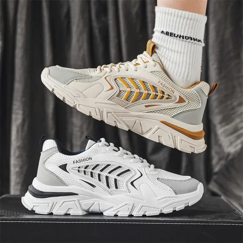 Мужская спортивная обувь, модные высококачественные кроссовки на массивной подошве для бега, Уличная Повседневная спортивная обувь в стиле ретро, мужские кроссовки 
Мужская спортивная обувь, модные высококачественные кроссовки на массивной подошве для бега, Уличная Повседневная спортивная обувь в стиле ретро, мужские кроссовки