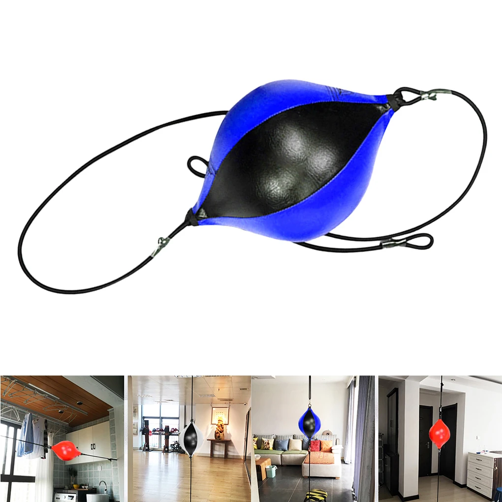 Quality PU Leather Punching Ball Pear Boxing Bag Inflatable Reflex Speed Balls Fitness Training Double End Boxing Speed Ball
Quality PU Leather Punching Ball Pear Boxing Bag Inflatable Reflex Speed Balls Fitness Training Double End Boxing Speed Ball
