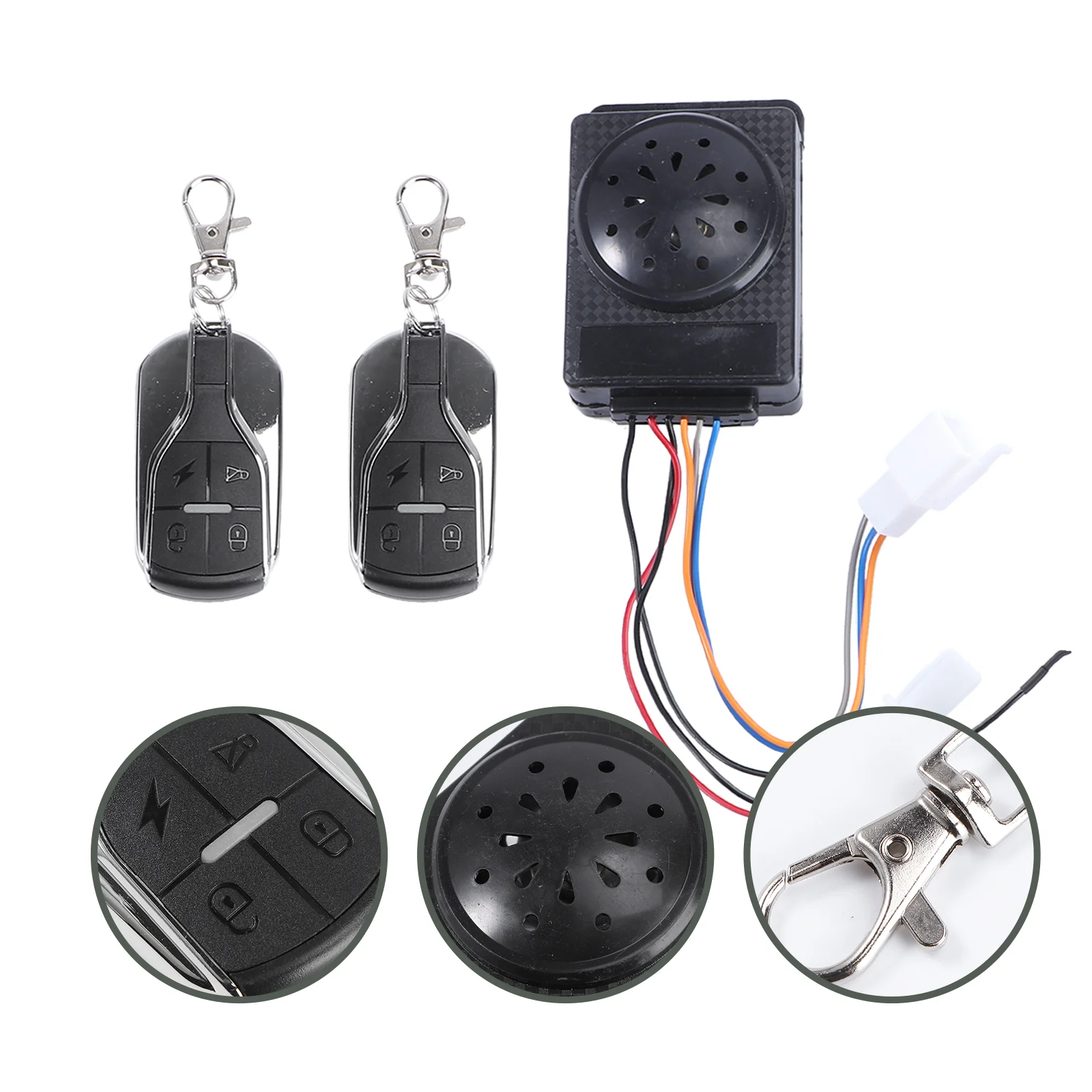 3Pc Alarm System Disarming with Cutting Off Remote Engine Start Arming Anti-theft Alarm Warner Horn
3Pc Alarm System Disarming with Cutting Off Remote Engine Start Arming Anti-theft Alarm Warner Horn