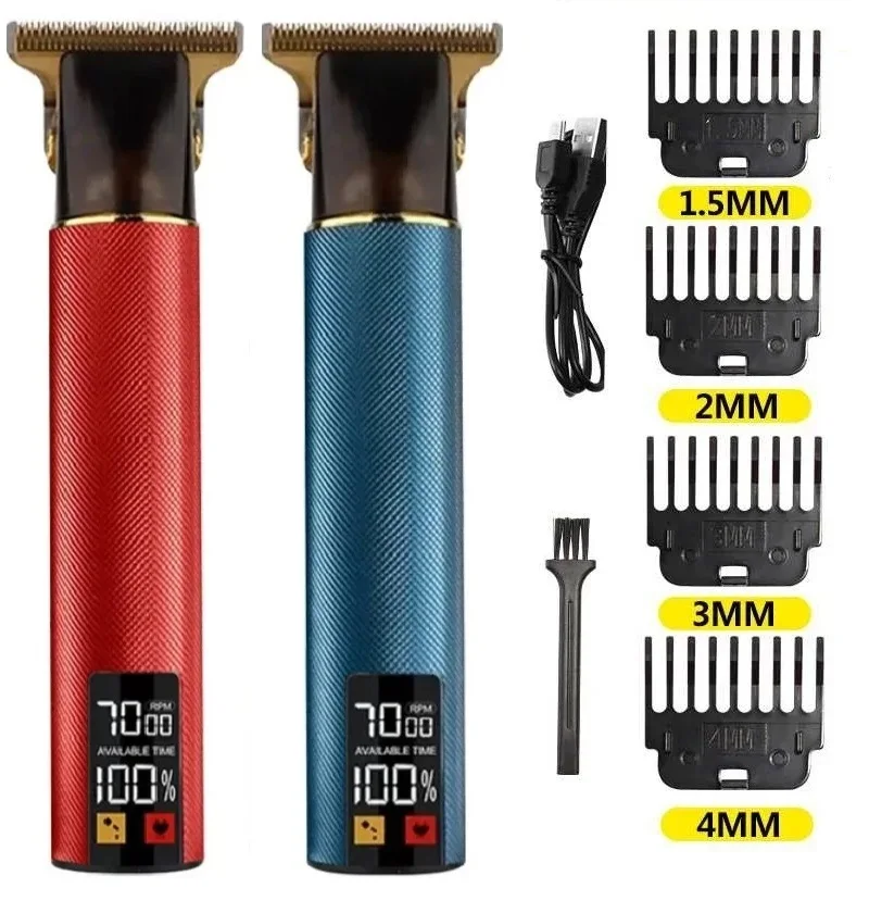 Vintage T9 Hair Trimmer for men Professional Hair Cutting Machine Cordless Beard Trimmer for Home Travel Cordless Hair Clipper
Vintage T9 Hair Trimmer for men Professional Hair Cutting Machine Cordless Beard Trimmer for Home Travel Cordless Hair Clipper