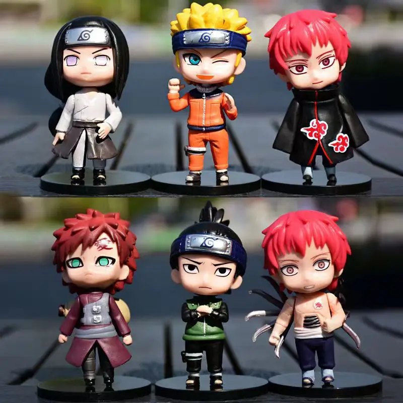 Экшн-фигурки аниме Наруто Q Version Gaara Hatake Kakashi Jiraiya Sakura Uchiha Itachi Hyuuga Hinata, игрушечная кукла, 6 шт./компл.
Экшн-фигурки аниме Наруто Q Version Gaara Hatake Kakashi Jiraiya Sakura Uchiha Itachi Hyuuga Hinata, игрушечная кукла, 6 шт./компл.