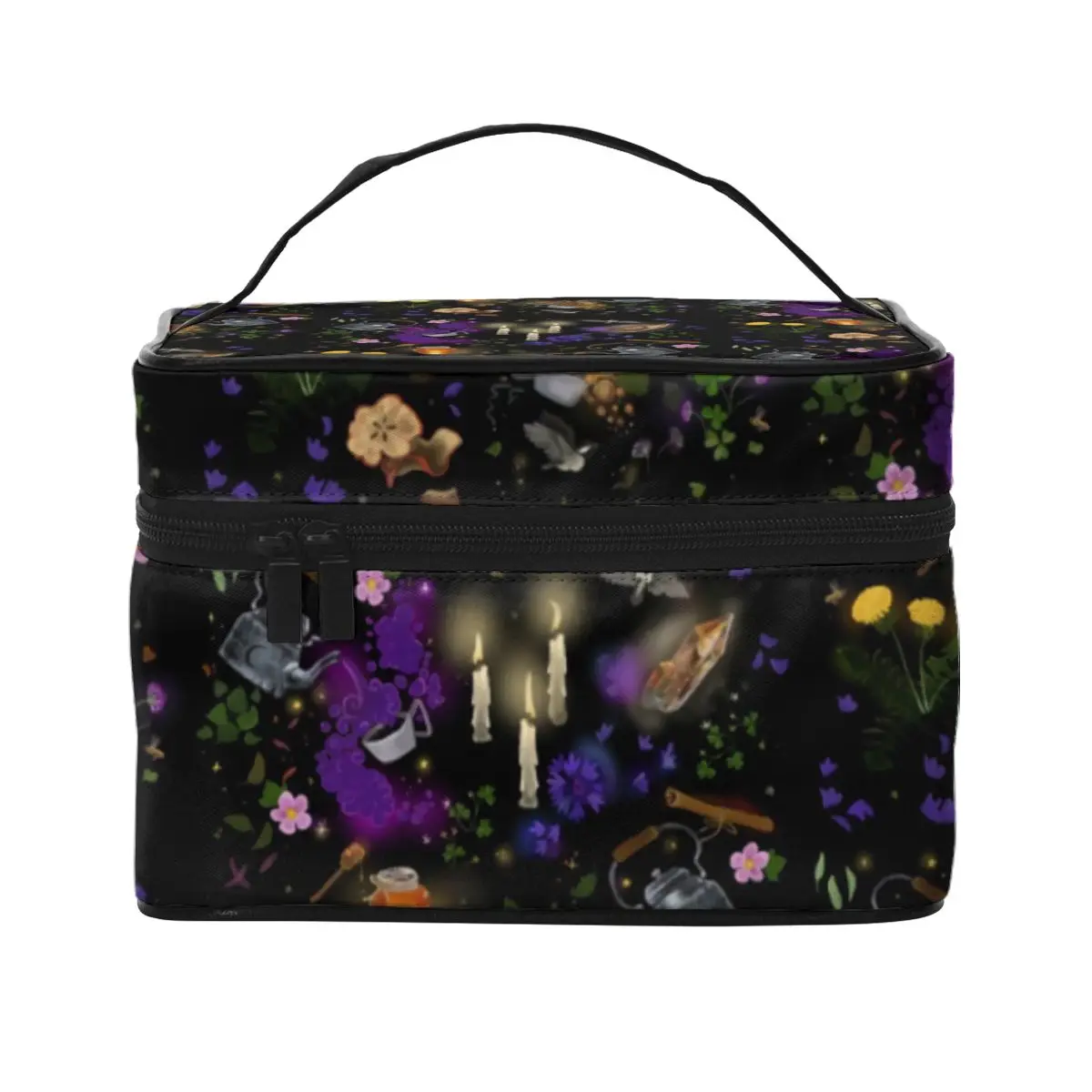 Witch Brew Tea Cosmetic Bags Floral Print Pack Storage Organizers with Handle Daily Woman Makeup Bag
Witch Brew Tea Cosmetic Bags Floral Print Pack Storage Organizers with Handle Daily Woman Makeup Bag