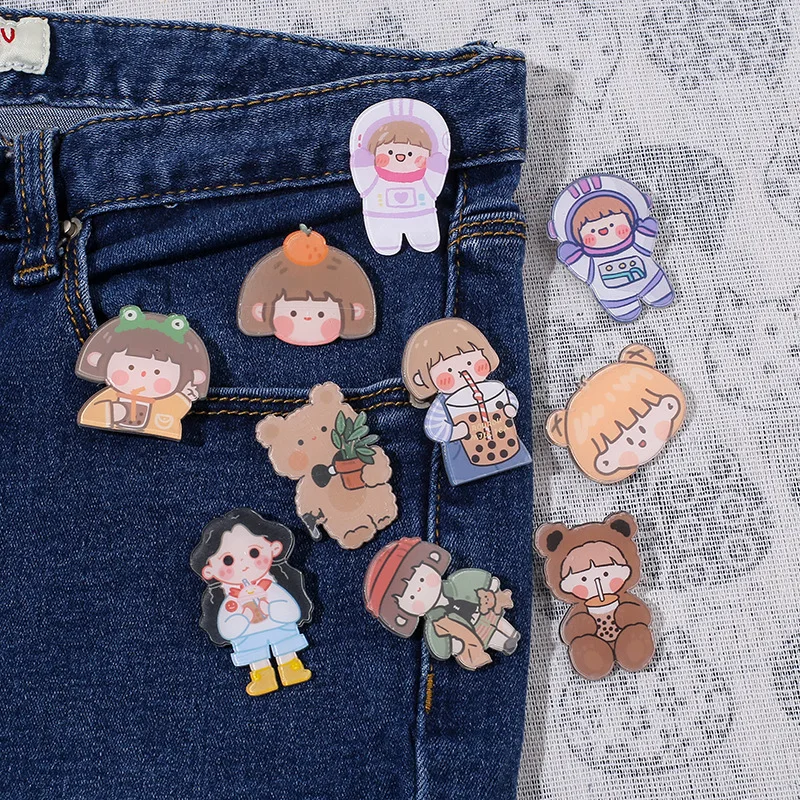 1pcs Fashion Cute Children's Brooch Cartoon Girl Bear Pin Schoolbag Pendant Badge Girl Princess Pin Accessories
1pcs Fashion Cute Children's Brooch Cartoon Girl Bear Pin Schoolbag Pendant Badge Girl Princess Pin Accessories