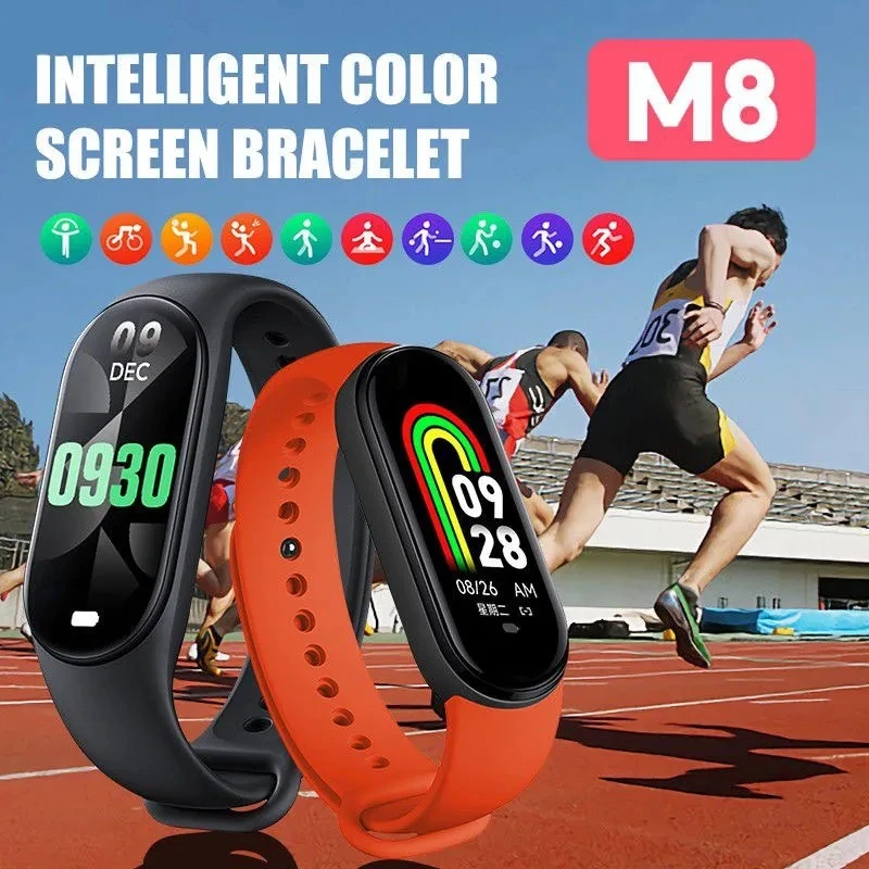 Original M8 Smart Watch Men Women Smartband Heart Rate Smartwatch Fitness Tracker Blood Pressure Sport Smart Bracelet for Band 8
Original M8 Smart Watch Men Women Smartband Heart Rate Smartwatch Fitness Tracker Blood Pressure Sport Smart Bracelet for Band 8