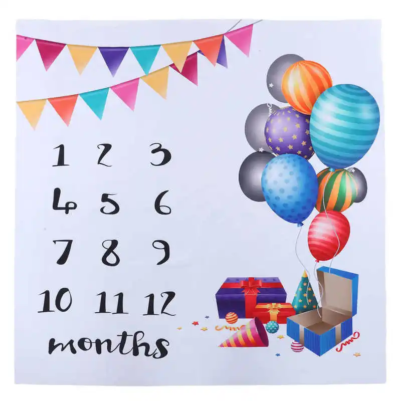 Baby Monthly Milestone Blanket Boys Girls Baby Photography Blanket for Photography
Baby Monthly Milestone Blanket Boys Girls Baby Photography Blanket for Photography