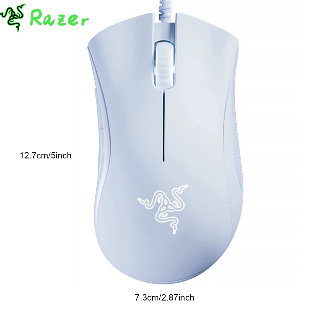 Razer Wired Gaming Mouse Programmable 5-Key Right-Handed Mice 6400DPI Ergonomic Birthday Gifts Desktop Household Office Black
Razer Wired Gaming Mouse Programmable 5-Key Right-Handed Mice 6400DPI Ergonomic Birthday Gifts Desktop Household Office Black