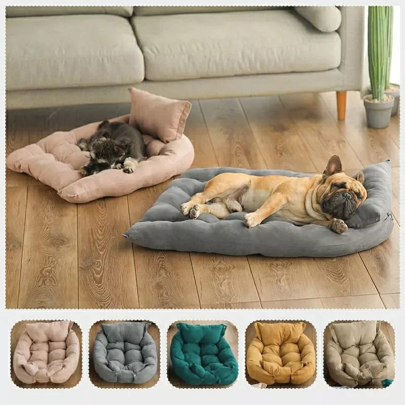 Dog Bed Thickened Dog Mat Soft Kennel Super Soft Puppy Cushion Mat Sleeping Bed Fluffy Comfortable Mat for Cat Dog Accessories
Dog Bed Thickened Dog Mat Soft Kennel Super Soft Puppy Cushion Mat Sleeping Bed Fluffy Comfortable Mat for Cat Dog Accessories