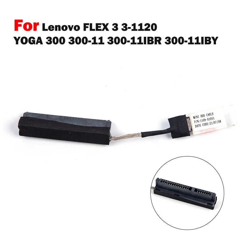 Гибкий кабель для жесткого диска Lenovo FLEX 3 3-1120 YOGA 300 300-11 300-11IBR 300-11IBY SATA 1109-01051 5C10J08424
Гибкий кабель для жесткого диска Lenovo FLEX 3 3-1120 YOGA 300 300-11 300-11IBR 300-11IBY SATA 1109-01051 5C10J08424