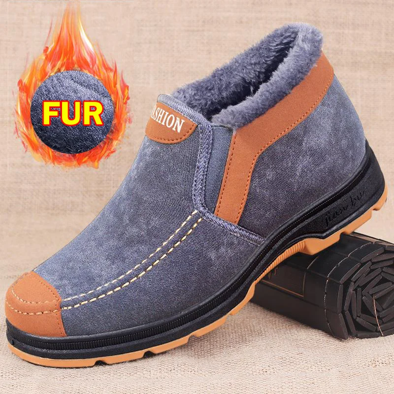 Snow Men Boots Plush Shoes Man Casual Winter Boots For Men Male Shoes Men Slip On Mens Shoes Platform Work Boots Footwear
Snow Men Boots Plush Shoes Man Casual Winter Boots For Men Male Shoes Men Slip On Mens Shoes Platform Work Boots Footwear