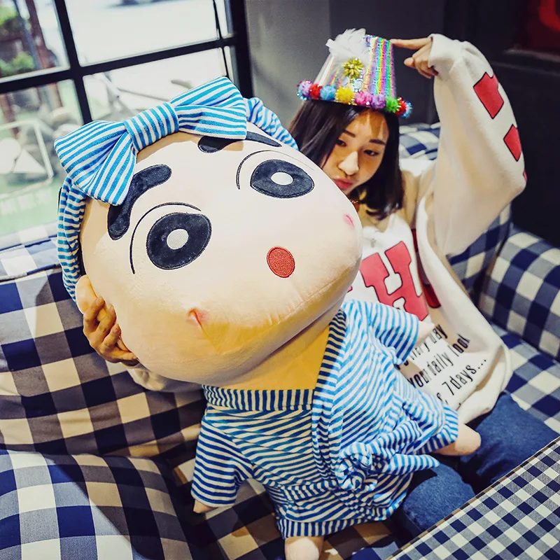 Crayon Shin-chan плюшевая игрушка 35-95 см подушка японское аниме мягкая большая кукла озорный карандаш Маленькие Новые Фигурки Friendsn подарок на день рождения
Crayon Shin-chan плюшевая игрушка 35-95 см подушка японское аниме мягкая большая кукла озорный карандаш Маленькие Новые Фигурки Friendsn подарок на день рождения