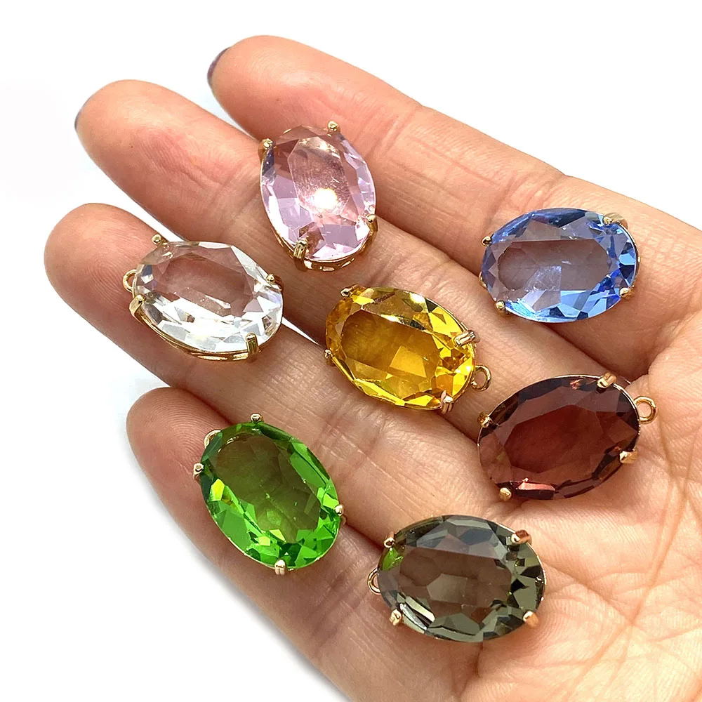 Bracelet Earrings Clear Crystal Pendant 13x20mm Pendant Pendant Jewelry Making Necklace Anklet Earrings DIY Accessories 5 Pack
Bracelet Earrings Clear Crystal Pendant 13x20mm Pendant Pendant Jewelry Making Necklace Anklet Earrings DIY Accessories 5 Pack