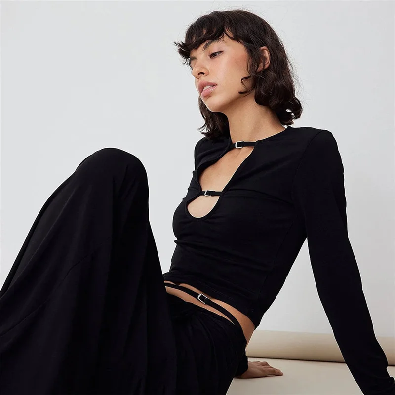 Осенний сексуальный комплект Zoctuo из 2 предметов с вырезами, клубный наряд для женщин, модель 2022 года, юбка с длинным рукавом, женские подходя...
Осенний сексуальный комплект Zoctuo из 2 предметов с вырезами, клубный наряд для женщин, модель 2022 года, юбка с длинным рукавом, женские подходя...