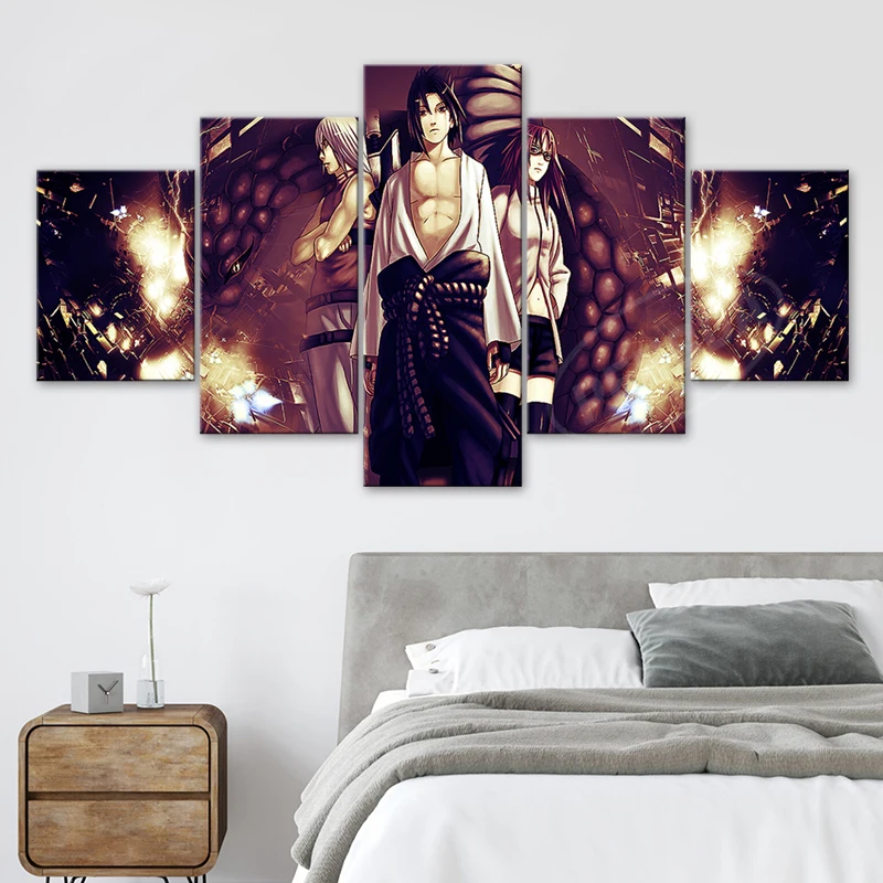 Hd Printed 5 Pcs Uzumaki Naruto Canvas Paintings Uchiha Sasuke Modular Pictures Popular Anime Wall Art Home Decor Posters Framed
Hd Printed 5 Pcs Uzumaki Naruto Canvas Paintings Uchiha Sasuke Modular Pictures Popular Anime Wall Art Home Decor Posters Framed