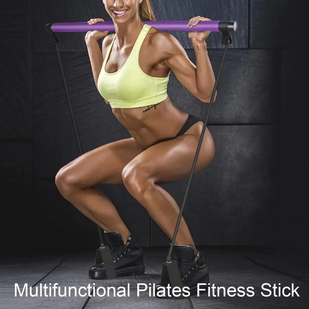 Resistance Band Portable Yoga Pull Rods Home Yoga Gym Body Abdominal Resistance Bands for Pilates Exercise Stick Toning Bar Fitn
Resistance Band Portable Yoga Pull Rods Home Yoga Gym Body Abdominal Resistance Bands for Pilates Exercise Stick Toning Bar Fitn