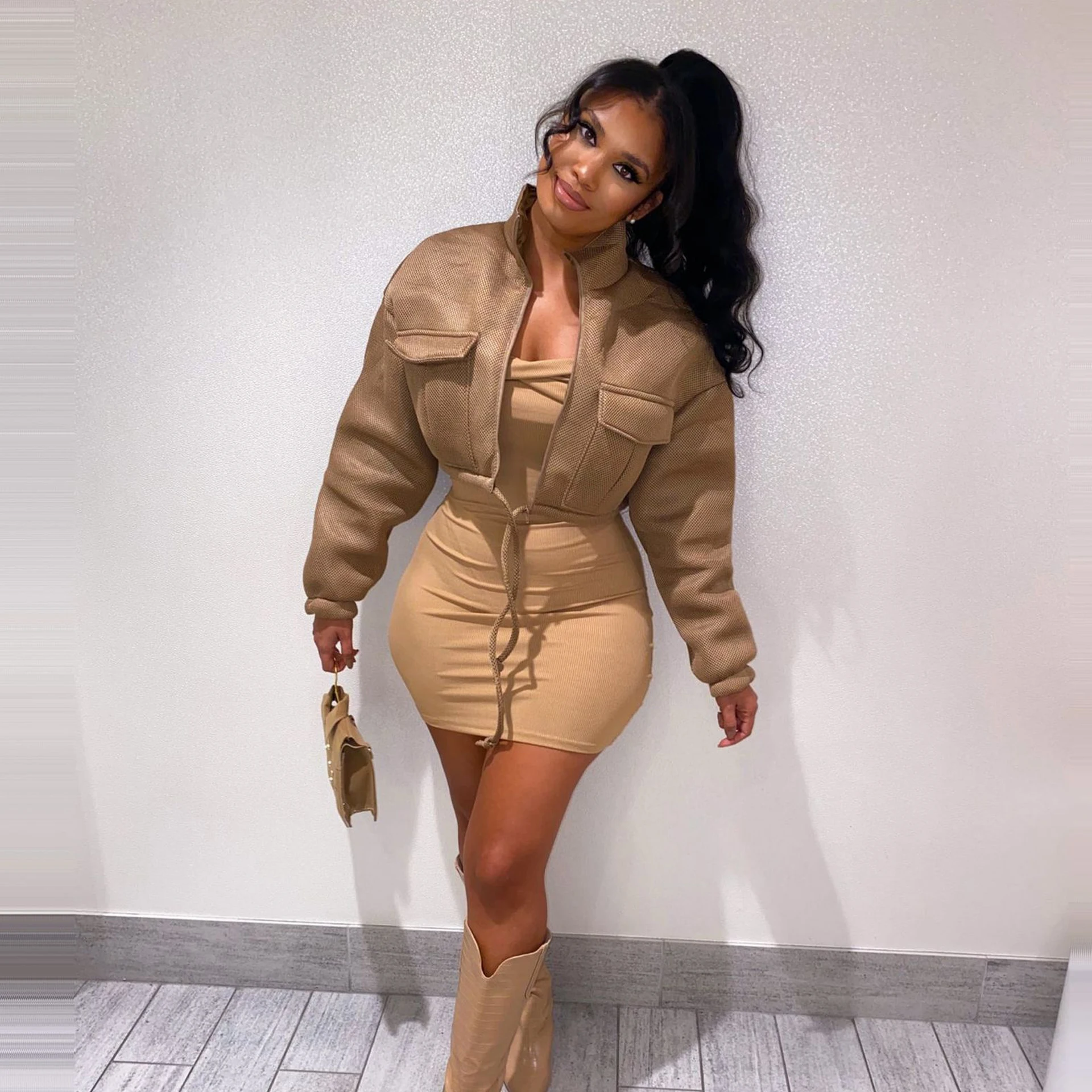2022 Women Fashion Casual Winter Jackets Y2K Streetwear Clothes Crop Jacket Coats Sexy Cropped Tops Pockets Coat Thick Warm
2022 Women Fashion Casual Winter Jackets Y2K Streetwear Clothes Crop Jacket Coats Sexy Cropped Tops Pockets Coat Thick Warm