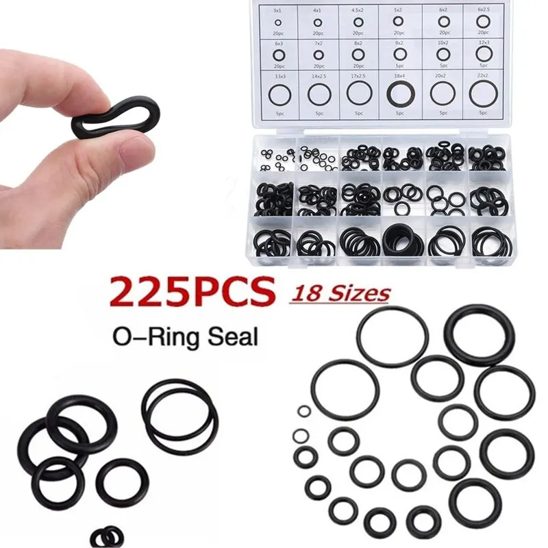 Faucet Sealing Valve Waterproof Machine Oil-Resistant Gasket Kit Boxed Nitrile Silicone Rubber Assortment O-Ring Nbr Repair Kit
Faucet Sealing Valve Waterproof Machine Oil-Resistant Gasket Kit Boxed Nitrile Silicone Rubber Assortment O-Ring Nbr Repair Kit