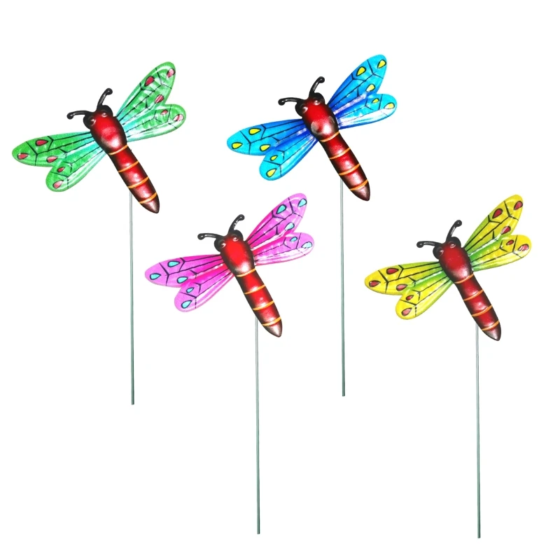 Metal Dragonfly Stake Ornament for Outdoor Garden Stake Decor Patio Backyard Exquisite Decoration Landscape Anti Fading
Metal Dragonfly Stake Ornament for Outdoor Garden Stake Decor Patio Backyard Exquisite Decoration Landscape Anti Fading