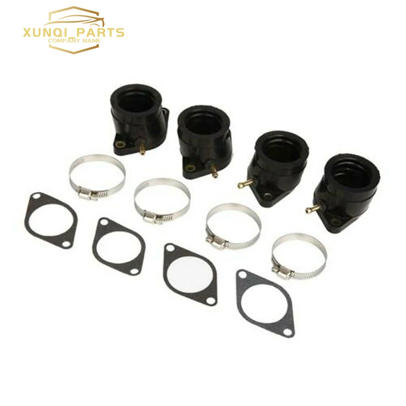 4 Pcs MotorcycleCarburetor Interface Intake Manifold Adapter Joint Boots Set For 1981—1983 Yamaha Maxim Seca 550 XJ550 XJ550R
4 Pcs MotorcycleCarburetor Interface Intake Manifold Adapter Joint Boots Set For 1981—1983 Yamaha Maxim Seca 550 XJ550 XJ550R