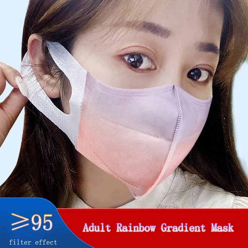 2022 New Adult 3d Stereo Girls Disposable Gradient Color Masks Summer Thin 3-layer Protective Breathable High-value Net Red Mask
2022 New Adult 3d Stereo Girls Disposable Gradient Color Masks Summer Thin 3-layer Protective Breathable High-value Net Red Mask
